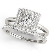 ENGAGEMENT RINGS HALO SQUARE & CUSHION - Image 10