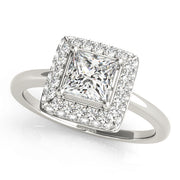 ENGAGEMENT RINGS HALO SQUARE & CUSHION - Image 2