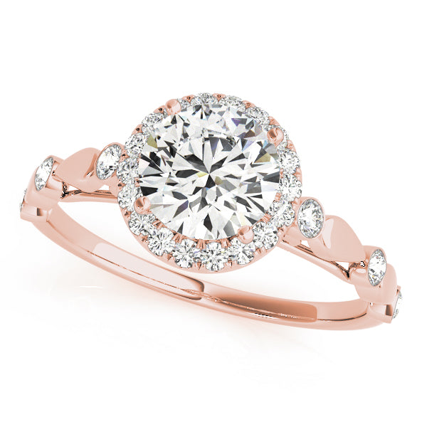 ENGAGEMENT RINGS HALO ROUND - Image 8
