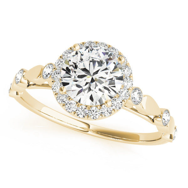 ENGAGEMENT RINGS HALO ROUND - Image 3