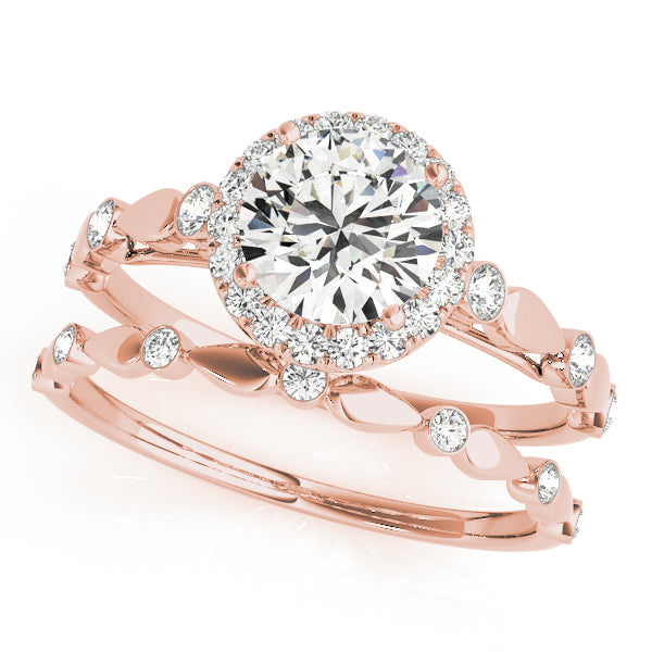 ENGAGEMENT RINGS HALO ROUND - Image 4