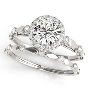 ENGAGEMENT RINGS HALO ROUND - Image 7