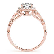 ENGAGEMENT RINGS HALO ROUND - Image 5