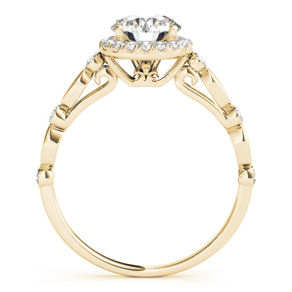 ENGAGEMENT RINGS HALO ROUND - Image 9