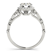 ENGAGEMENT RINGS HALO ROUND - Image 10