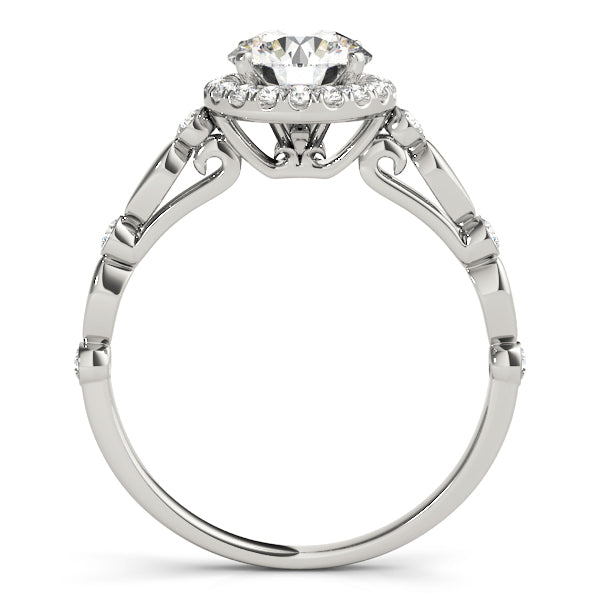 ENGAGEMENT RINGS HALO ROUND - Image 10