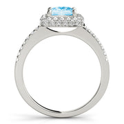 ENGAGEMENT RINGS HALO SQUARE & CUSHION - Image 10