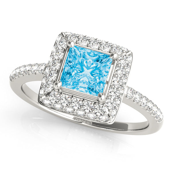 ENGAGEMENT RINGS HALO SQUARE & CUSHION - Image 7