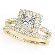 ENGAGEMENT RINGS HALO SQUARE & CUSHION - Image 8
