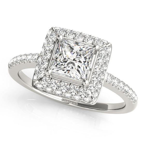 ENGAGEMENT RINGS HALO SQUARE & CUSHION - Image 2