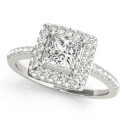ENGAGEMENT RINGS HALO SQUARE & CUSHION - Image 2