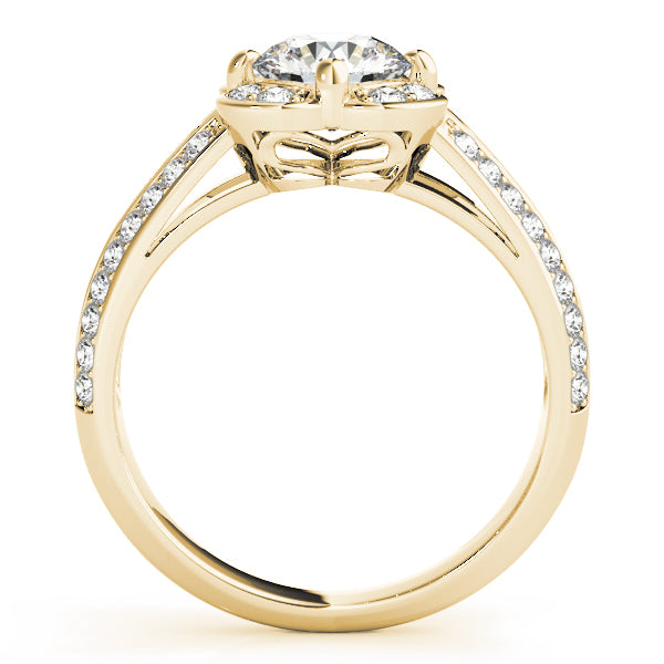 ENGAGEMENT RINGS HALO ROUND - Image 3