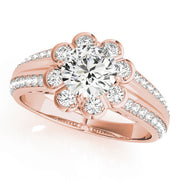 ENGAGEMENT RINGS HALO ROUND - Image 9