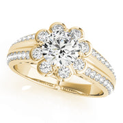 ENGAGEMENT RINGS HALO ROUND - Image 4