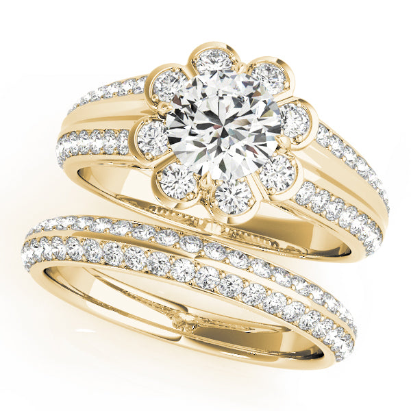 ENGAGEMENT RINGS HALO ROUND - Image 5
