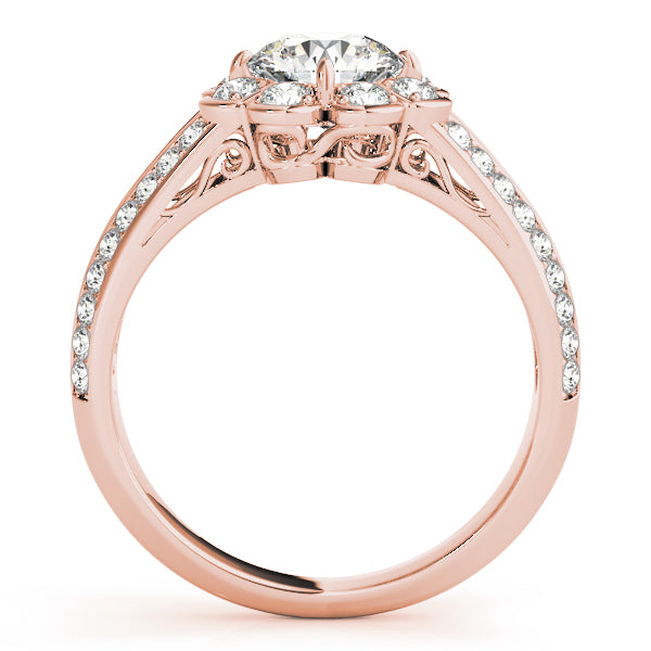 ENGAGEMENT RINGS HALO ROUND - Image 6