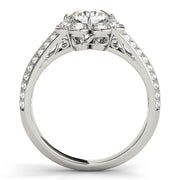 ENGAGEMENT RINGS HALO ROUND - Image 8