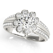 ENGAGEMENT RINGS HALO ROUND - Image 2