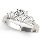 ENGAGEMENT RINGS 3 STONE ROUND - Image 2