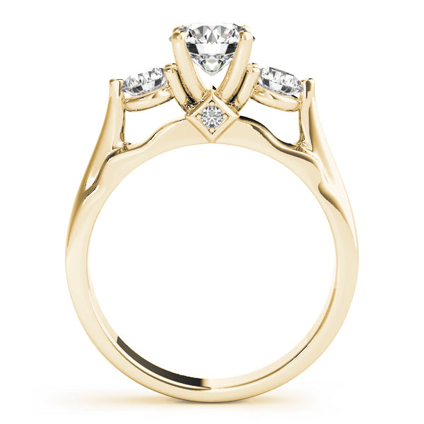 ENGAGEMENT RINGS 3 STONE ROUND - Image 10