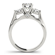 ENGAGEMENT RINGS 3 STONE ROUND - Image 4