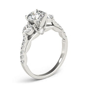 ENGAGEMENT RINGS 3 STONE ROUND - Image 3