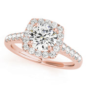 ENGAGEMENT RINGS HALO ROUND - Image 5