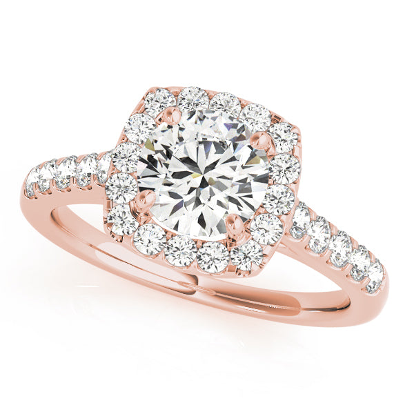 ENGAGEMENT RINGS HALO ROUND - Image 5