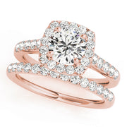 ENGAGEMENT RINGS HALO ROUND - Image 9