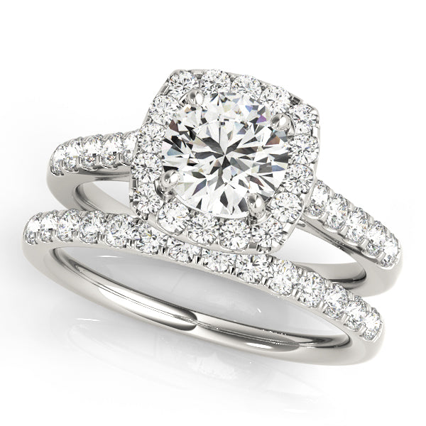 ENGAGEMENT RINGS HALO ROUND - Image 6