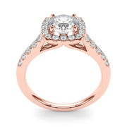 ENGAGEMENT RINGS HALO ROUND - Image 8