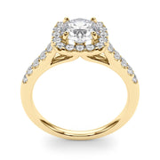 ENGAGEMENT RINGS HALO ROUND - Image 4