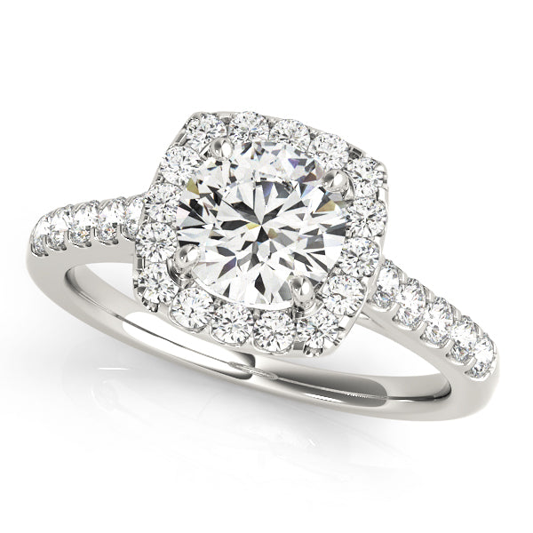 ENGAGEMENT RINGS HALO ROUND - Image 2
