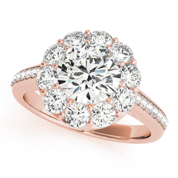 ENGAGEMENT RINGS HALO ROUND - Image 6