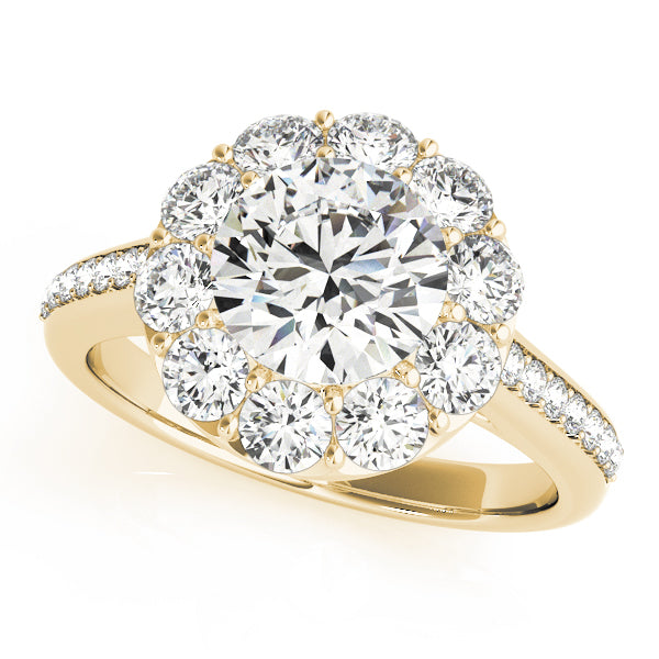 ENGAGEMENT RINGS HALO ROUND - Image 10