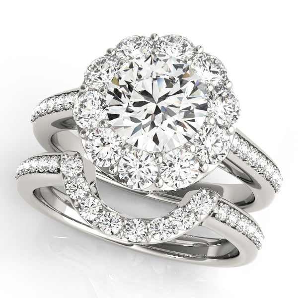 ENGAGEMENT RINGS HALO ROUND - Image 7