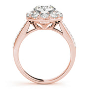 ENGAGEMENT RINGS HALO ROUND - Image 4