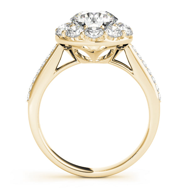 ENGAGEMENT RINGS HALO ROUND - Image 8