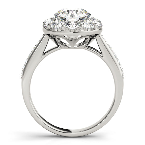 ENGAGEMENT RINGS HALO ROUND - Image 9