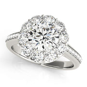 ENGAGEMENT RINGS HALO ROUND - Image 2