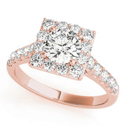 ENGAGEMENT RINGS HALO ROUND - Image 6