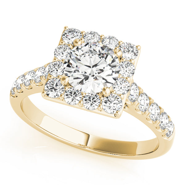 ENGAGEMENT RINGS HALO ROUND - Image 10