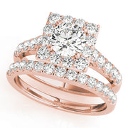 ENGAGEMENT RINGS HALO ROUND - Image 9