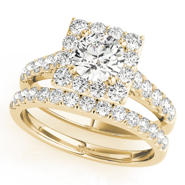 ENGAGEMENT RINGS HALO ROUND - Image 5