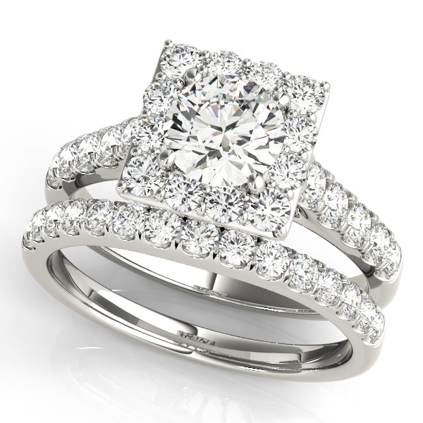 ENGAGEMENT RINGS HALO ROUND - Image 7