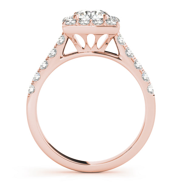 ENGAGEMENT RINGS HALO ROUND - Image 3