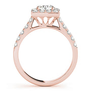ENGAGEMENT RINGS HALO ROUND - Image 3