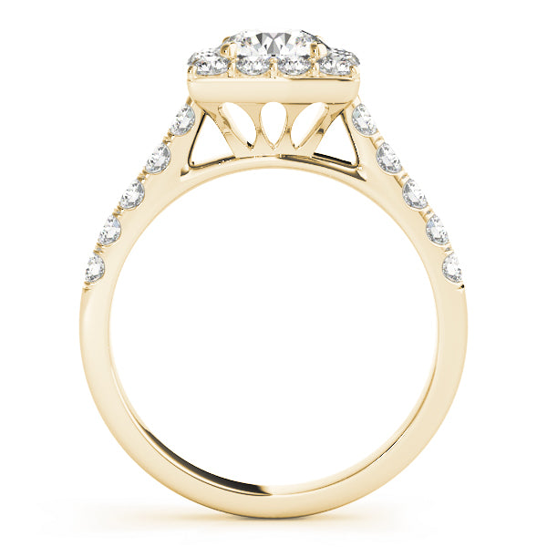 ENGAGEMENT RINGS HALO ROUND - Image 4