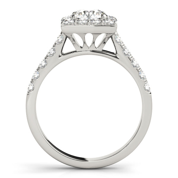 ENGAGEMENT RINGS HALO ROUND - Image 8