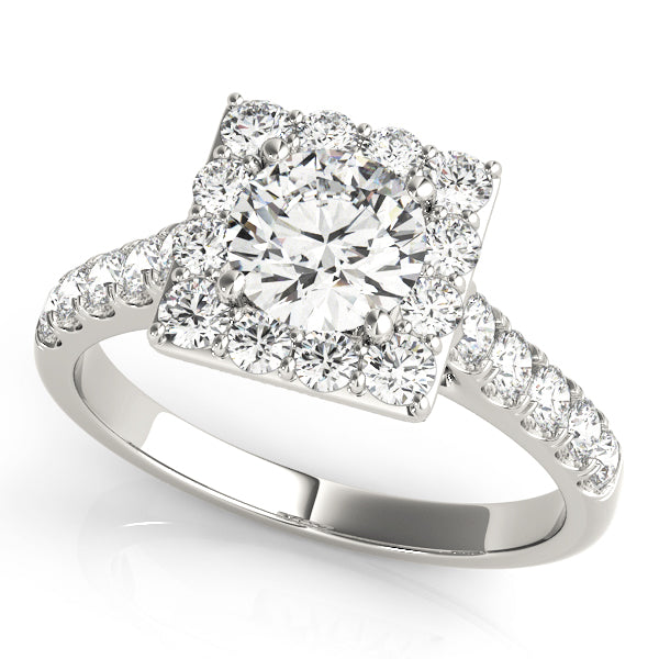 ENGAGEMENT RINGS HALO ROUND - Image 2